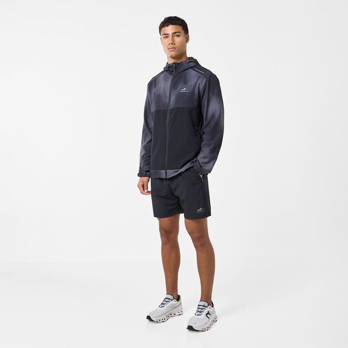 Cloud Print Jacket | Black
