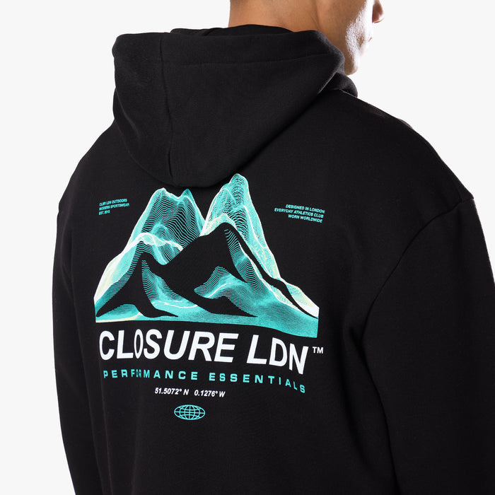 CLSR Outdoors Hoodie | Black