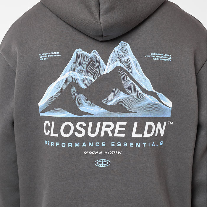 CLSR Outdoors Hoodie | Charcoal