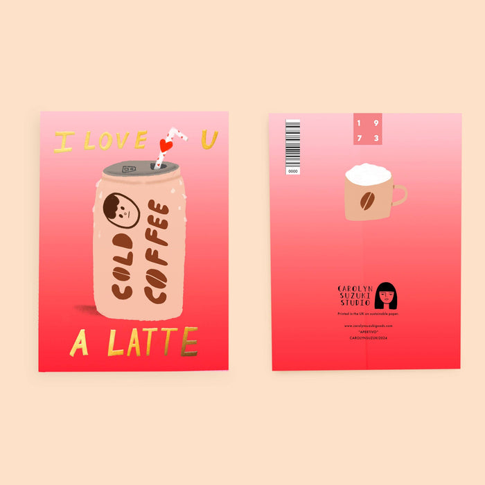 COLD BREW - Love Card -  by Carlyle Avenue