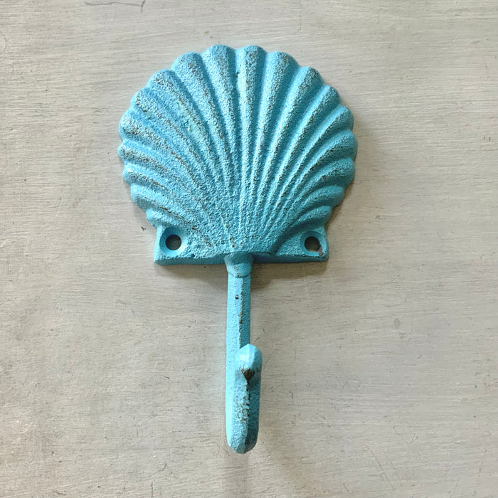Colorful Scallop Shell Hook