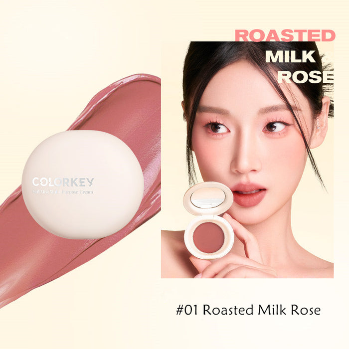 COLORKEY Toffee Matte Multi-Use Makeup Cream for Blusher & Eyeshadow & Lipstick T3951