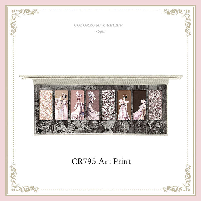 COLORROSE Artist's Fantasy 8-Color Eyeshadow Palette T3831