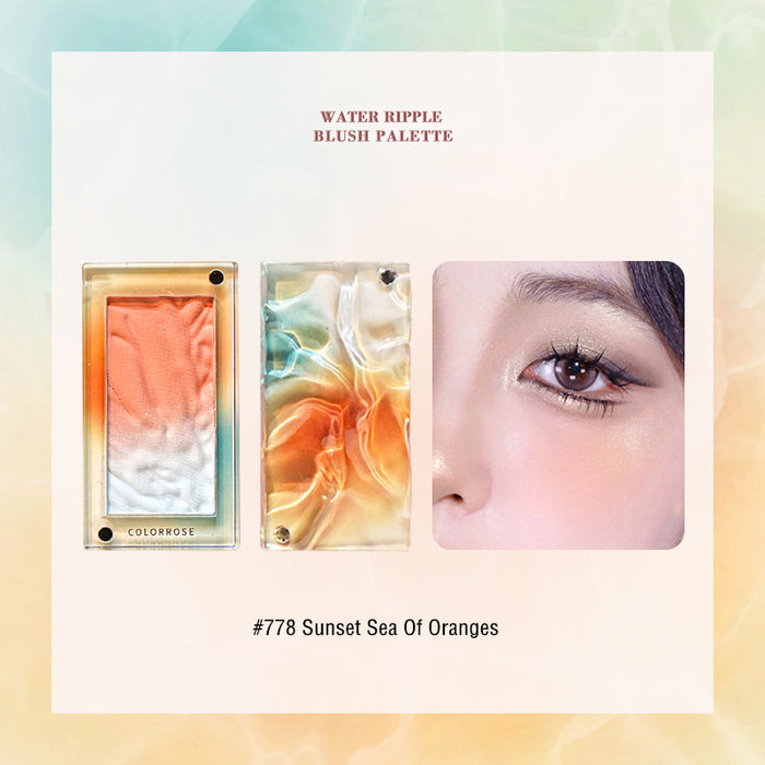 COLORROSE Water Ripple Collection Makeup Blusher T4184