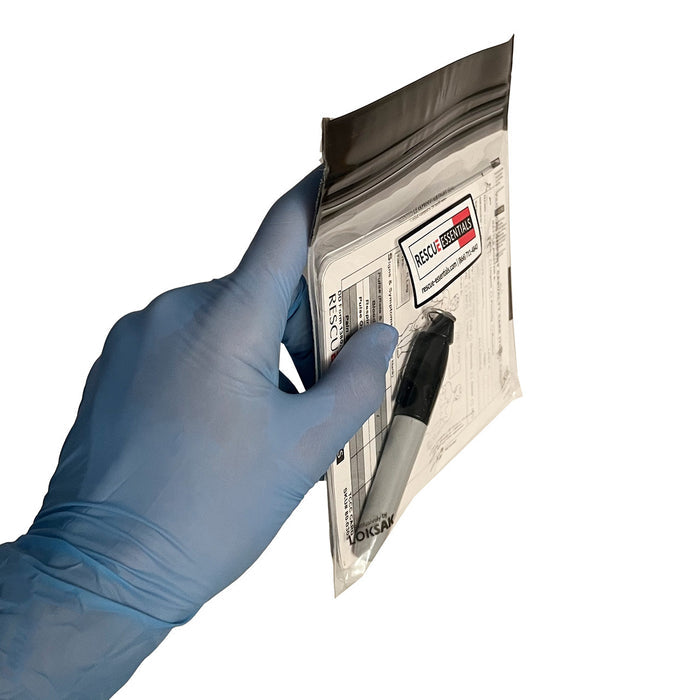 Combat Casualty Card-8 Pack w/ Sharpie Marker, packaged in hand