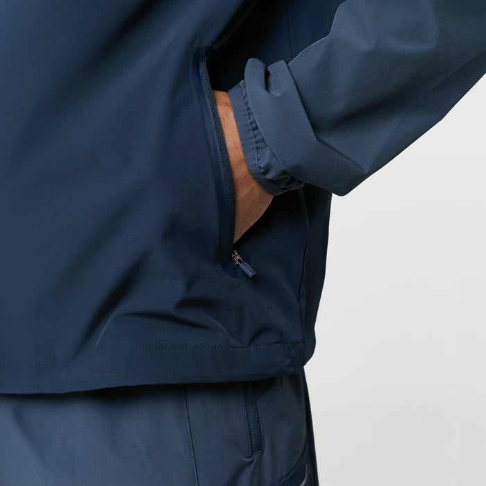 Contrast Tech Windbreaker Twinset | Navy/Blue