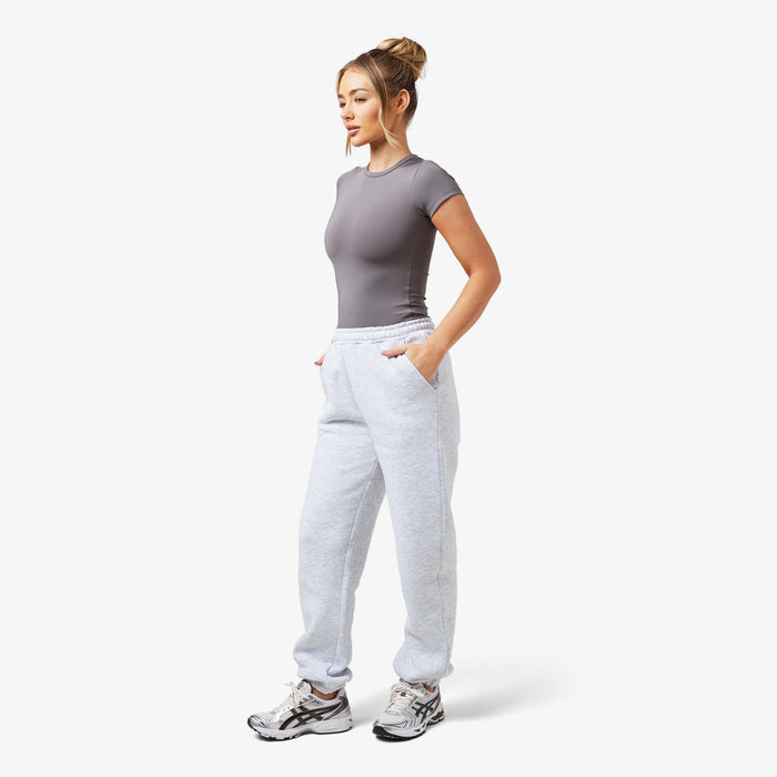 Core Cuffed Jogger | Grey Marl
