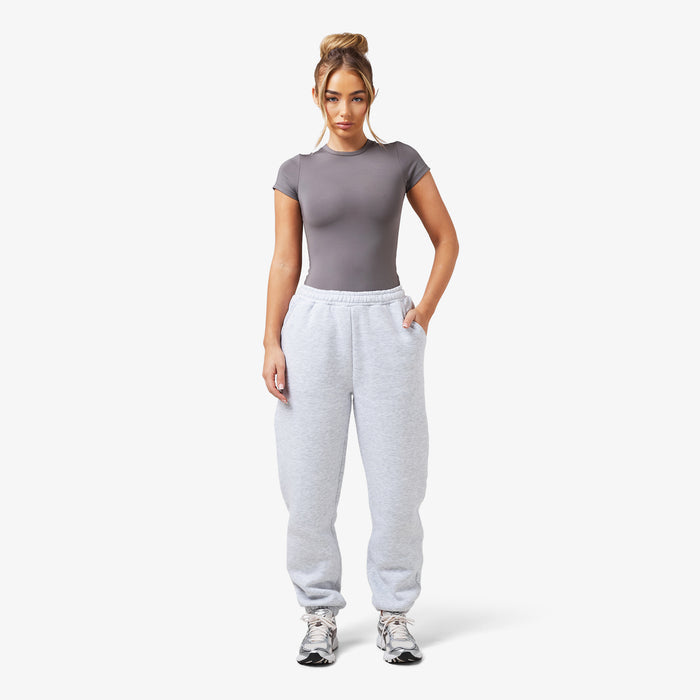 Core Cuffed Jogger | Grey Marl