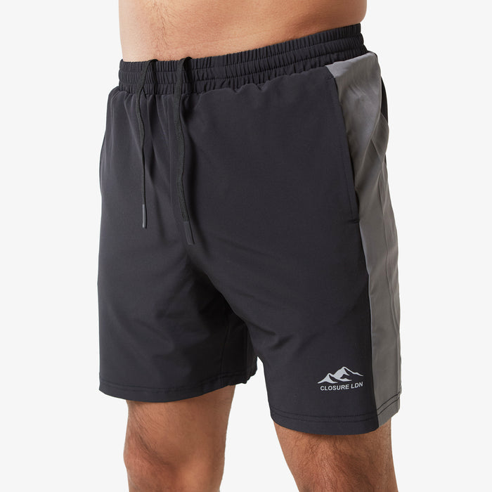 Core Cut & Sew Short | Black/Grey