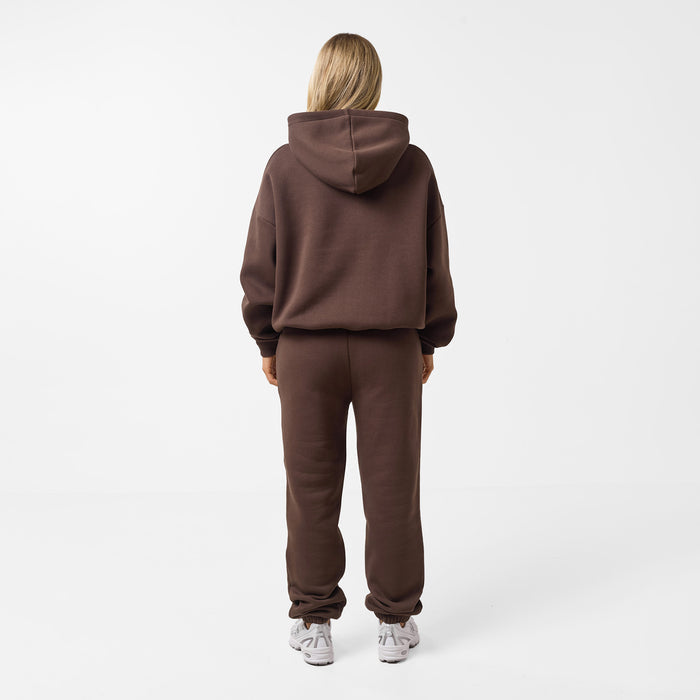 Core Logo Cuffed Jogger | Coffee
