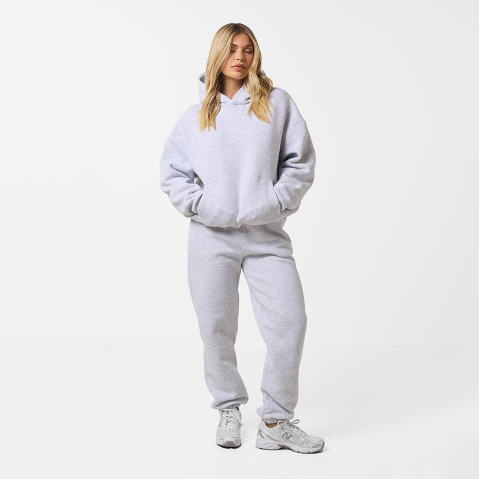 Core Logo Cuffed Jogger | Grey Marl