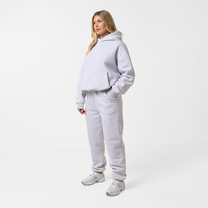 Core Logo Cuffed Jogger | Grey Marl