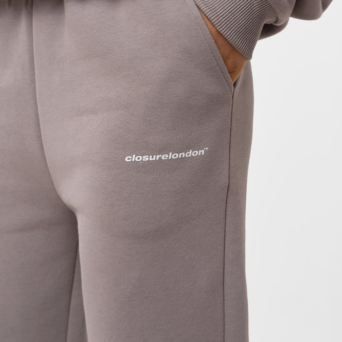 Core Logo Cuffed Jogger | Pebble