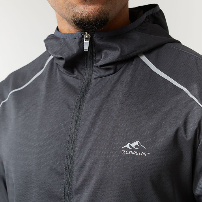 Core Windbreaker | Charcoal