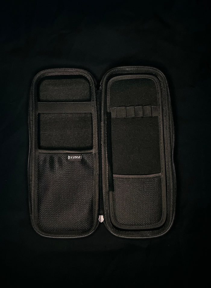 COW PRINT CVM- Tooled Leather Stethoscope Case