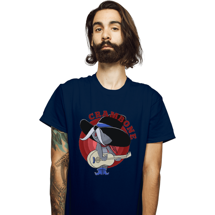 Shirts T-Shirts, Unisex / Small / Navy Crambone