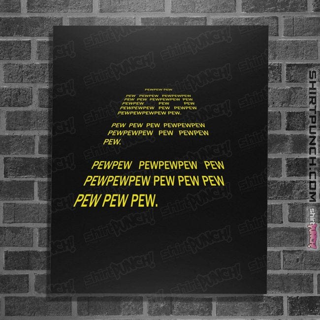 Posters / 4"x6" / Black