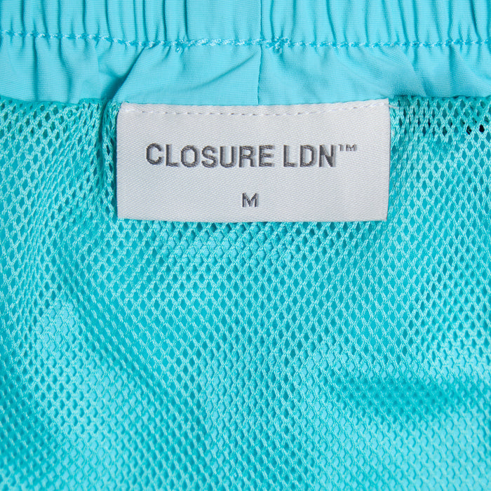 Crinkle Icon Swimshort | Aqua