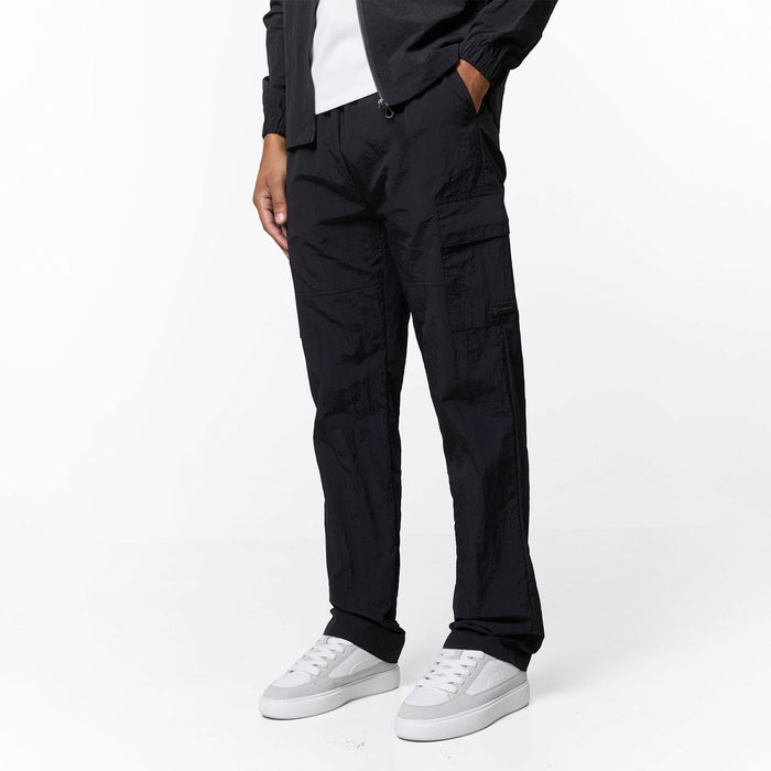Crinkle Nylon Tech Utility Set | Black