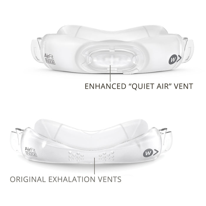 Airlift N30i Cradle Nasal Fusion Old vs new style