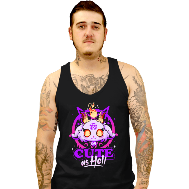 Tank Top, Unisex / Small / Black
