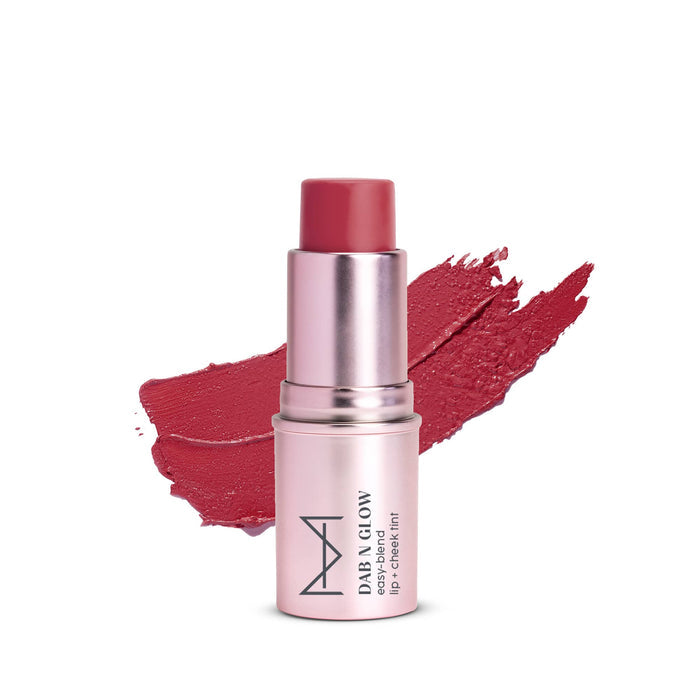 Dab N Glow Easy - Blend Lip + Cheek Tint - Burnt Rose - House Of Makeup