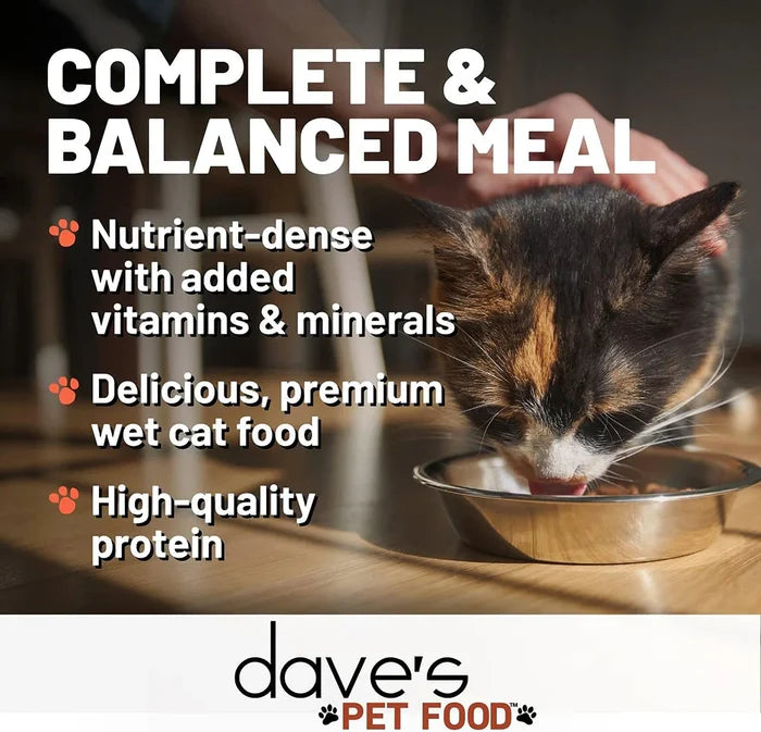 Dave’s Naturally Healthy Canned Cat Food Turkey Recipe