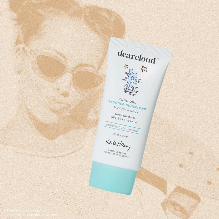 Dearcloud Keith Haring Tone Blur Essence Sunscreen SPF50+ PA++++ 50 mL