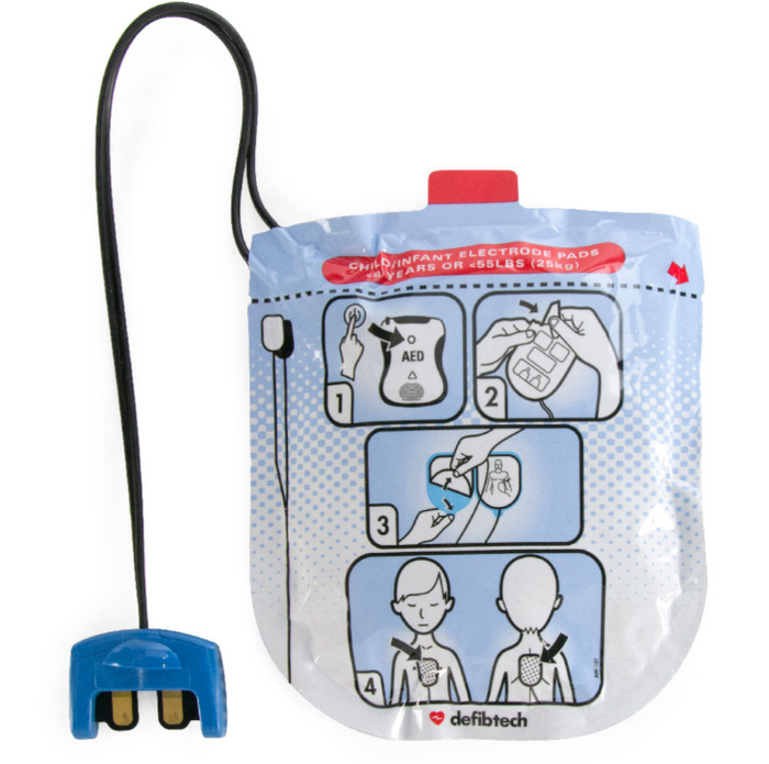 Defibtech Lifeline VIEW Electrodes (Pediatric or Adult)