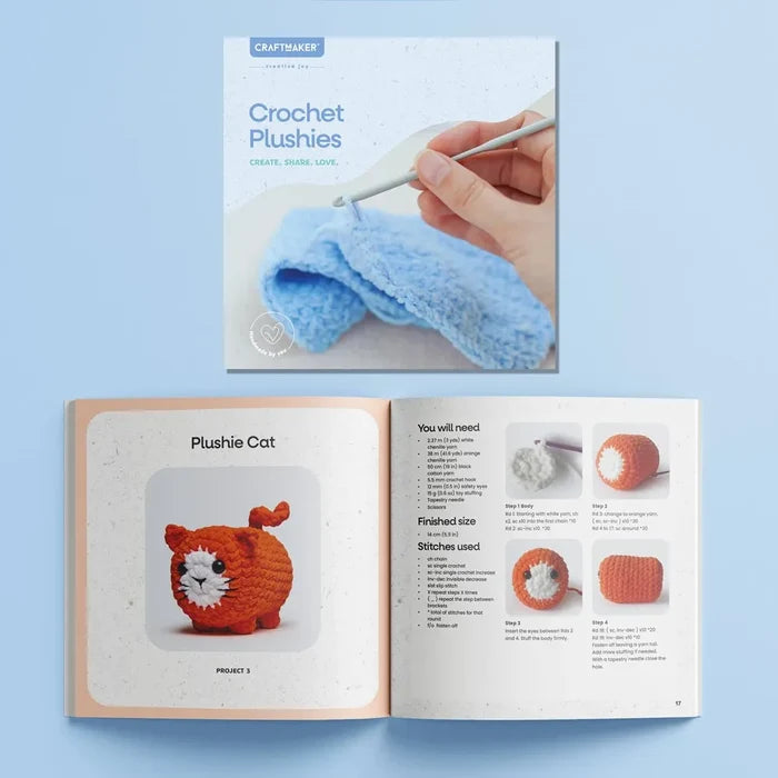 Deluxe Too Cute Crochet Plushies Kit