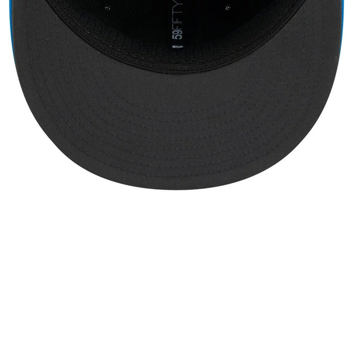 Pictured is this NFL Sideline 2026 Detroit Lions 59FIFTY Fitted cap in blue. 2