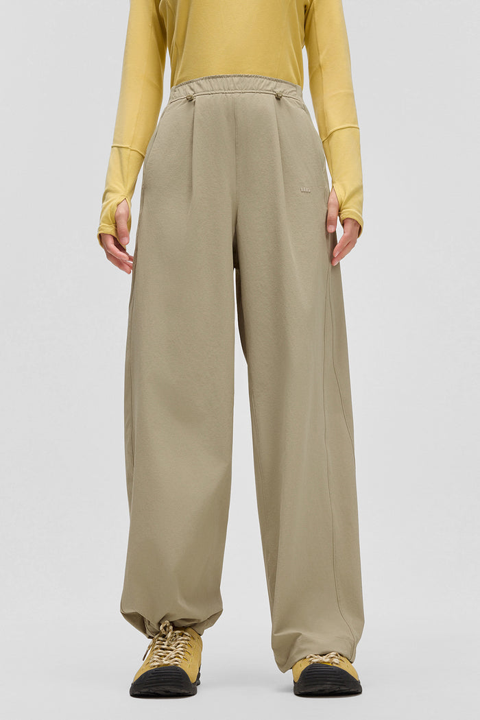 beneunder dewshield womens water repellent straight leg pants#color_brown