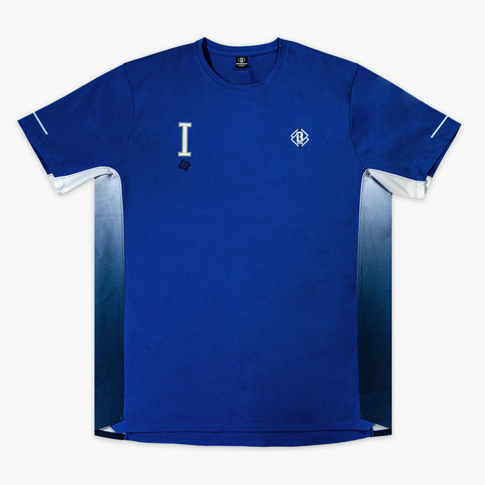 Blue Diamond Tech Vented Italy graphic tee — front view