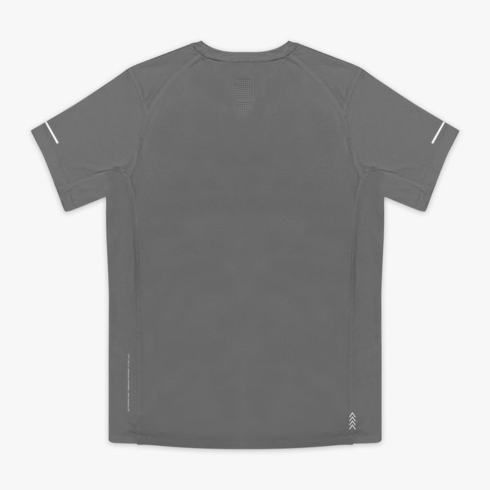 Gray Diamond Tech Vented graphic tee — back view