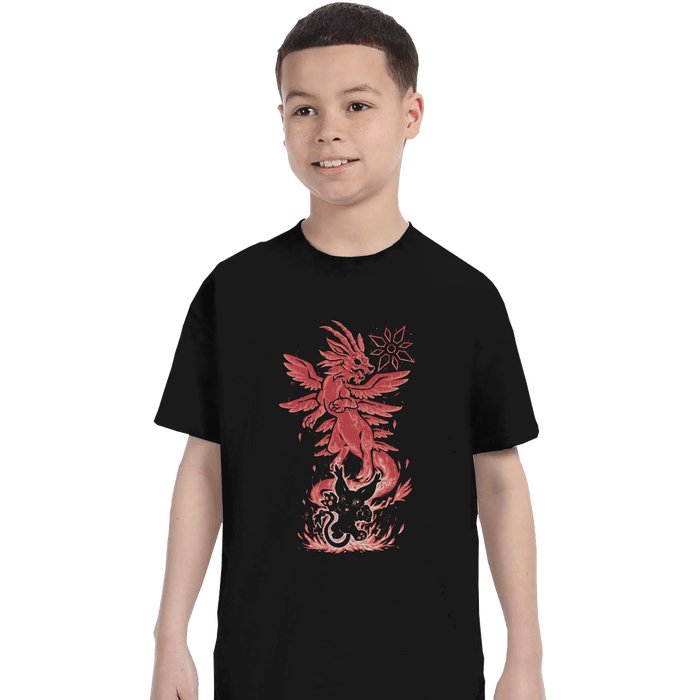 Shirts T-Shirts, Youth / XS / Black Digital Light Within