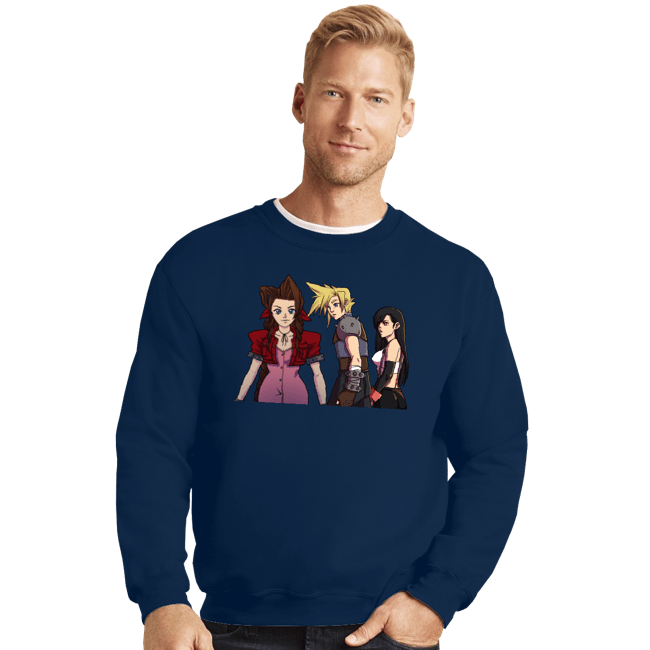 Crewneck Sweater, Unisex / Small / Navy
