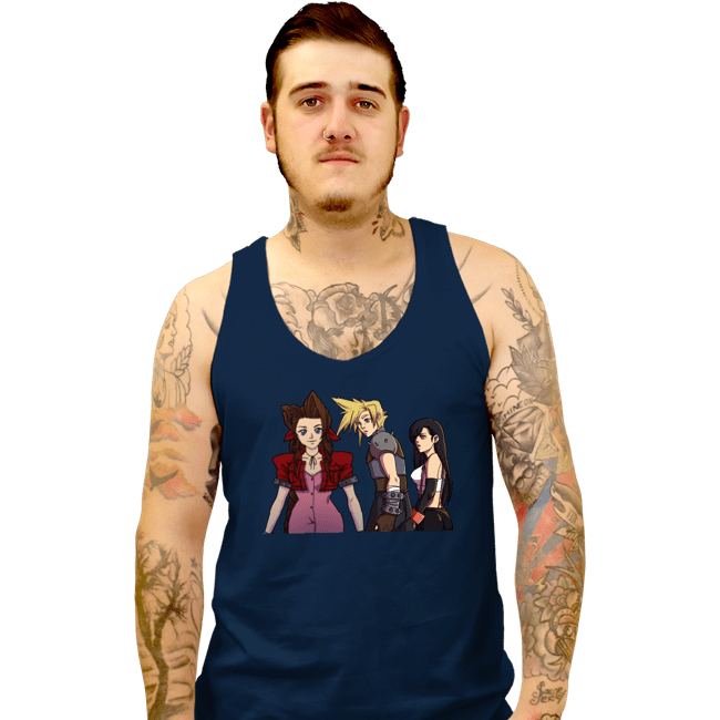 Tank Top, Unisex / Small / Navy