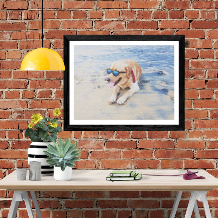 Dog At The Beach