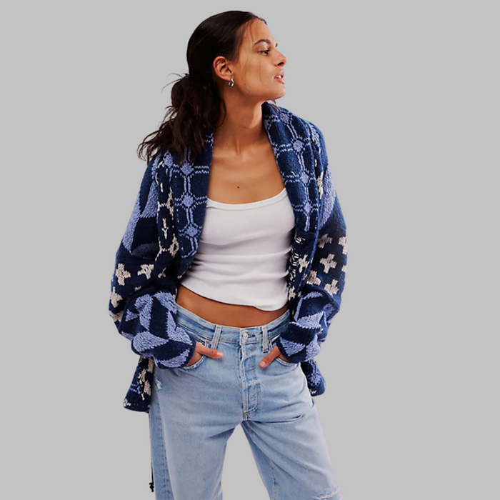 DONIA - Vintage Oversized Cardigan