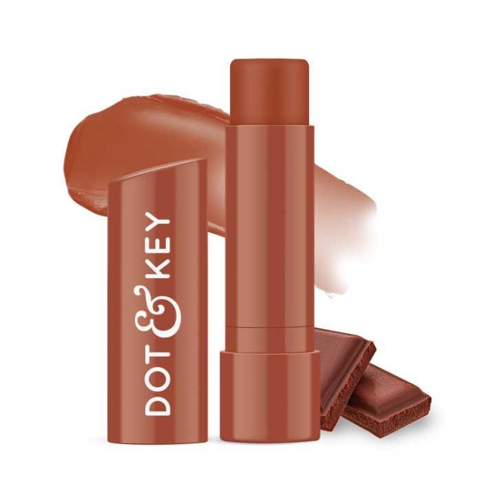 Dot and Key Barrier Repair Hydrating Tinted Lip Balm SPF 50  PA+++ - Cocoa Nude