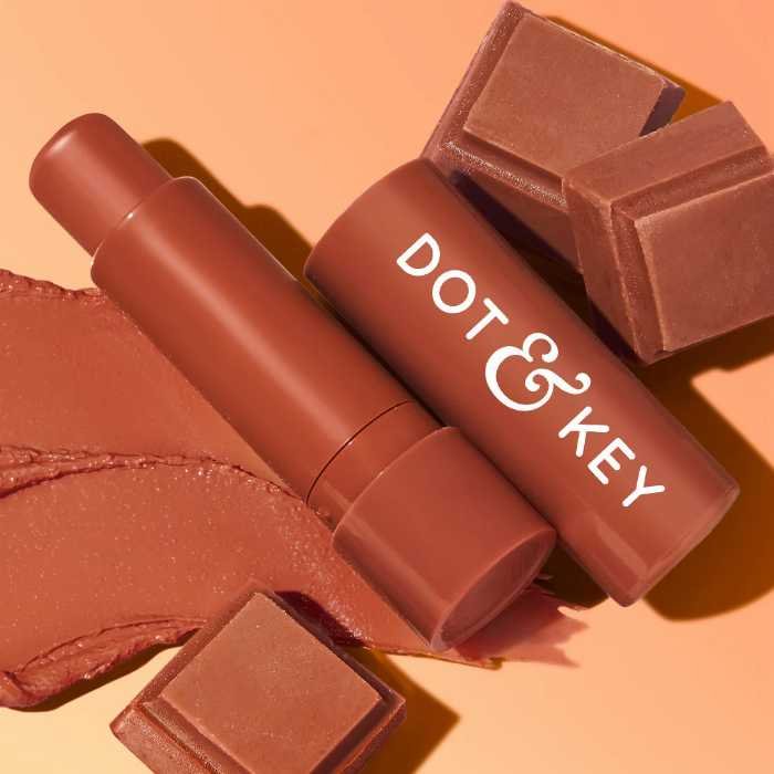 Dot and Key Barrier Repair Hydrating Tinted Lip Balm SPF 50  PA+++ - Cocoa Nude