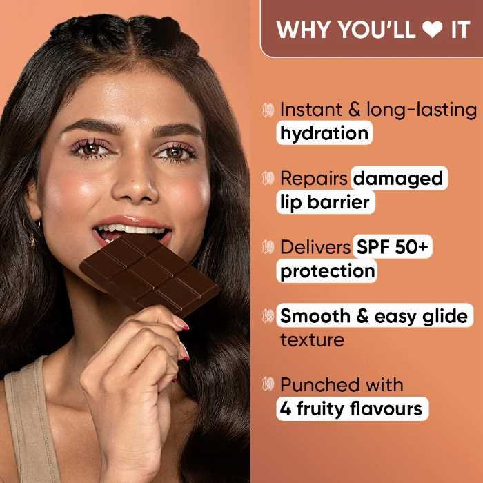 Dot and Key Barrier Repair Hydrating Tinted Lip Balm SPF 50  PA+++ - Cocoa Nude