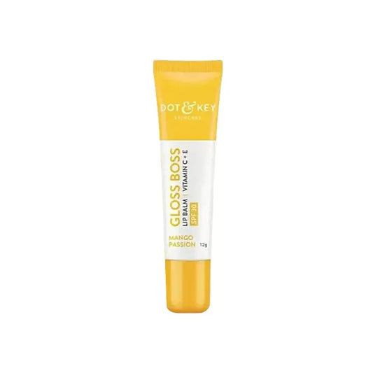Dot and Key Gloss Boss Vitamin C + E SPF50 Lip Balm - Mango Passion 12g