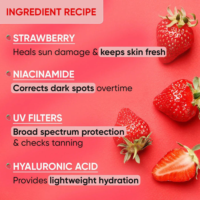 Dot and Key Strawberry Dew Tinted Sunscreen SPF 50+ 50ml - Porcelain