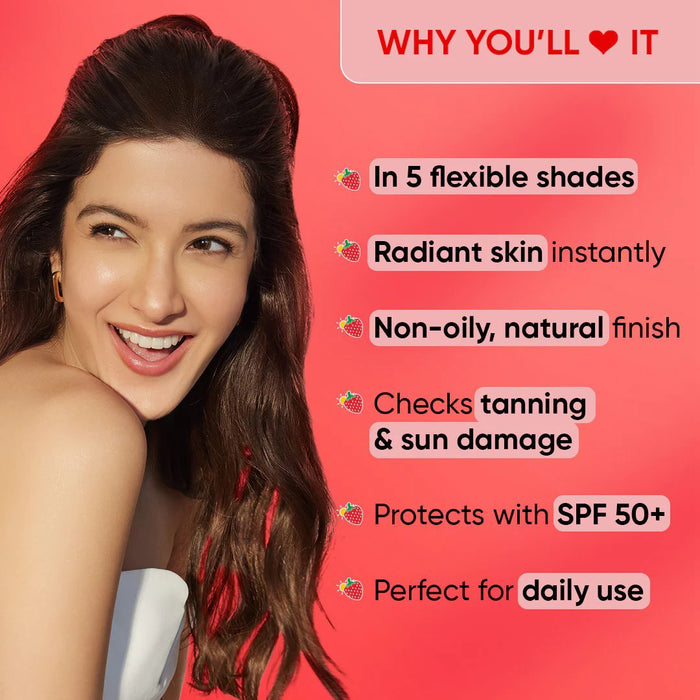 Dot and Key Strawberry Dew Tinted Sunscreen SPF 50+ 50ml - Sand