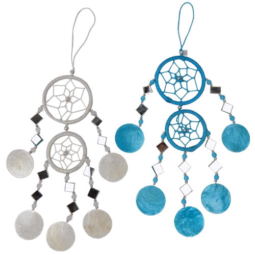 Double Dream Catcher Capiz Mobile