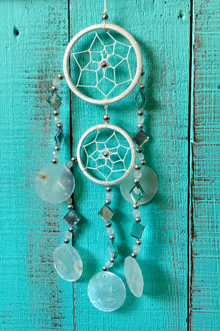 Double Dream Catcher Capiz Mobile