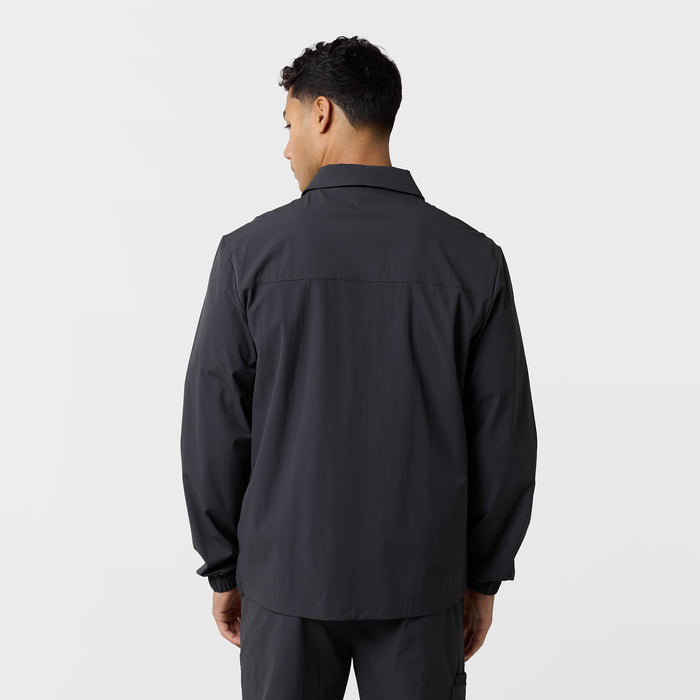 Double Pocket Tech Overshirt | Charcoal