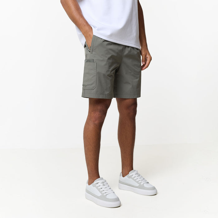 Double Pocket Tech Short | Olive