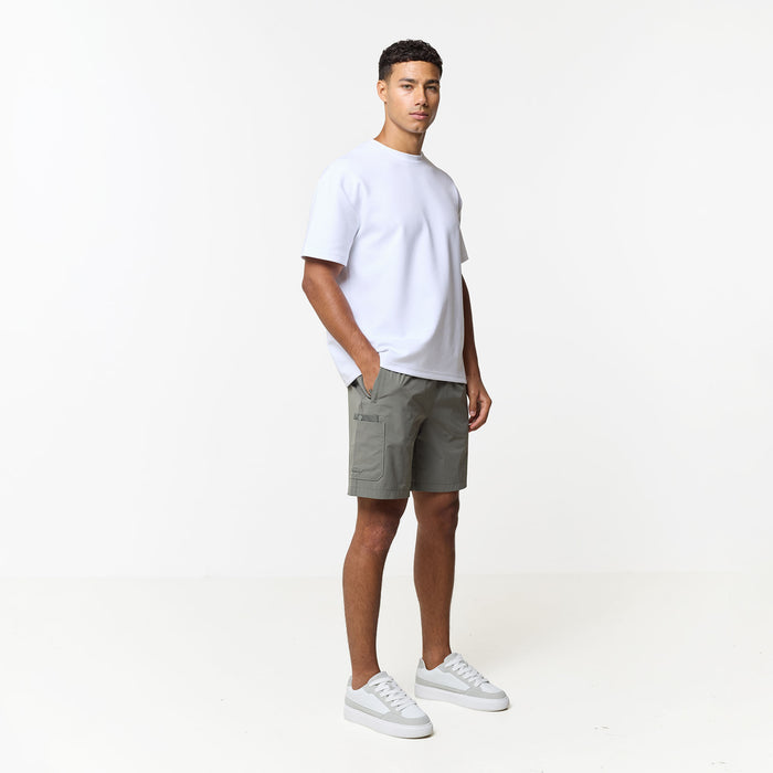 Double Pocket Tech Short | Olive